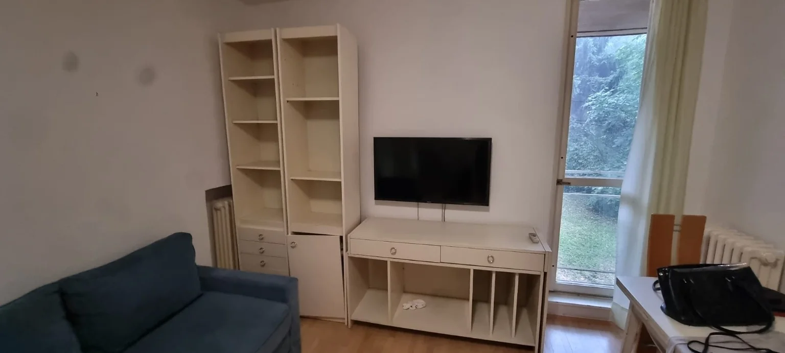 Nameštaj u stanu na Banovom brdu pre demontaže i odnošenja